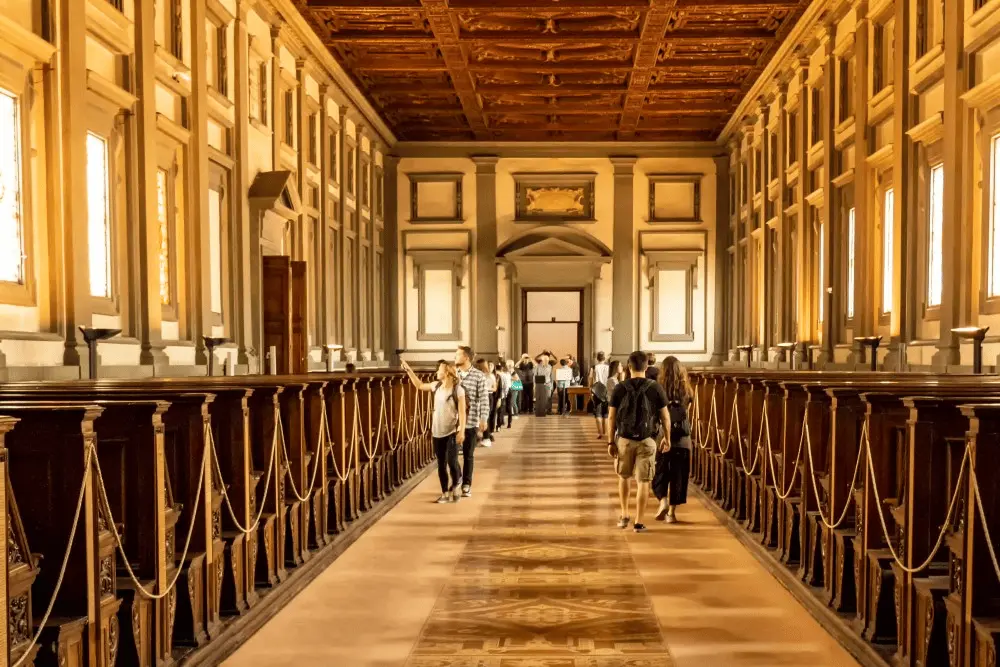 Michelangelo’s Laurentian Library - Florence, Italy - BesTripTips best trip tips - Top 5 Oldest Libraries In Europe Bibliophiles Cannot Miss