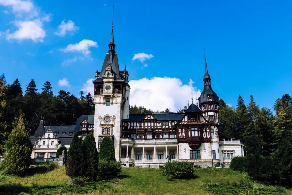 Peleș Castle, Romania - Chillon Castle, Switzerland - BesTripTips best trip tips - Top 7 Most Beautiful Castles in Europe Legends in Stone