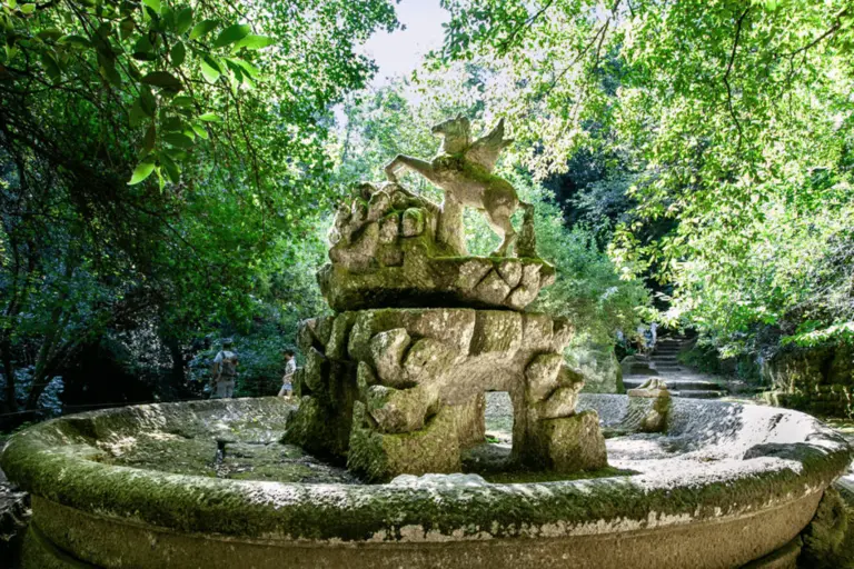 The Fountain of Pegasis - Gardens of Bomarzo Park of Monster - BesTripTips best trip tips