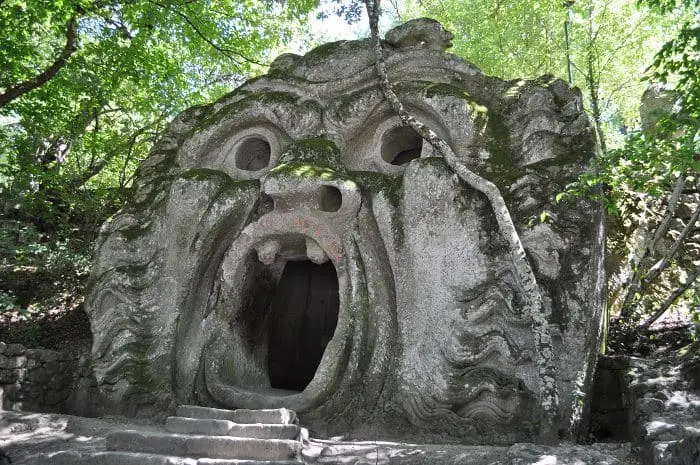 The Mouth of Hell - Gardens of Bomarzo Park of Monster - BesTripTips best trip tips