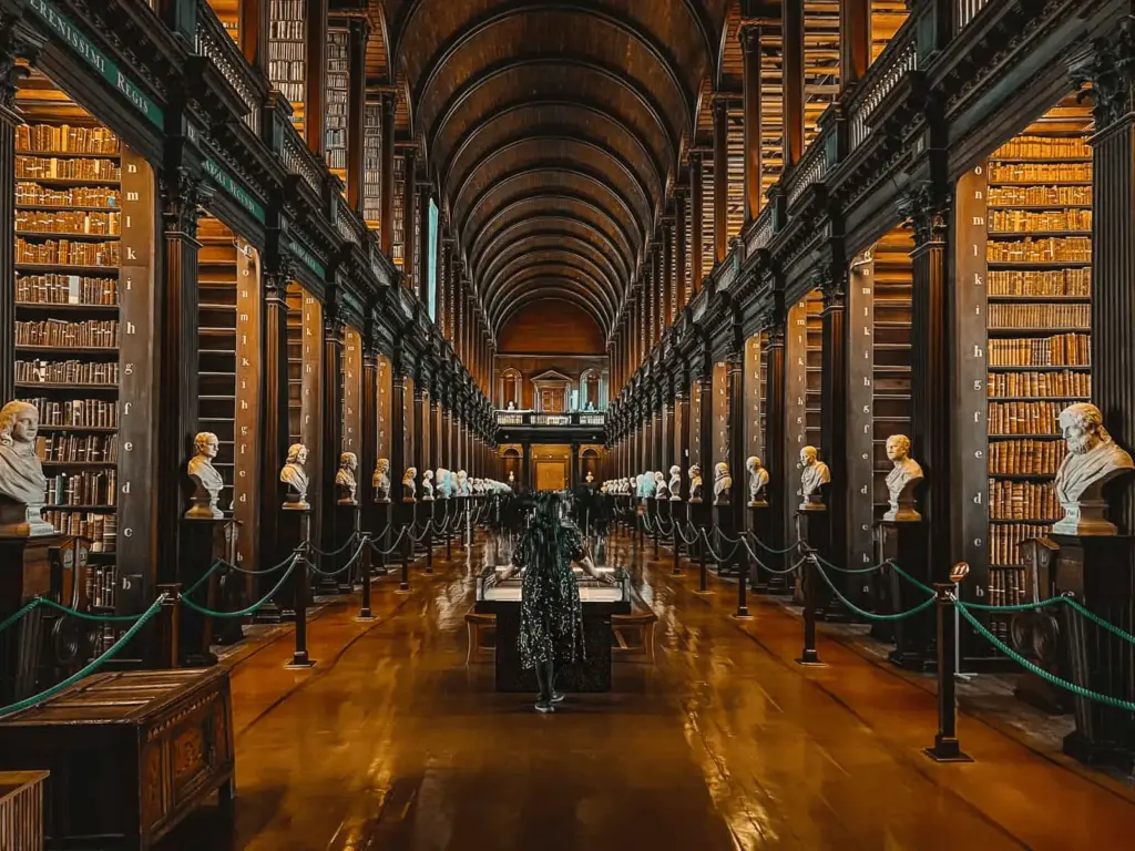 Trinity College Library - Dublin, Ireland - BesTripTips best trip tips - Top 5 Oldest Libraries In Europe Bibliophiles Cannot Miss