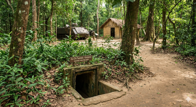 the Viet Cong Tunnels